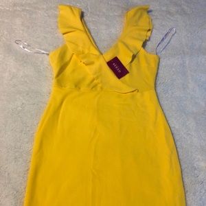 Yellow Guess Dress